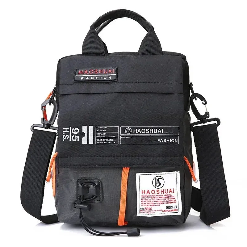 2025 New Shoulder Messenger Bag Casual Men's Bag Portable Briefcase Nylon Waterproof Outdoor Bag Man Messenger Bags Handbags