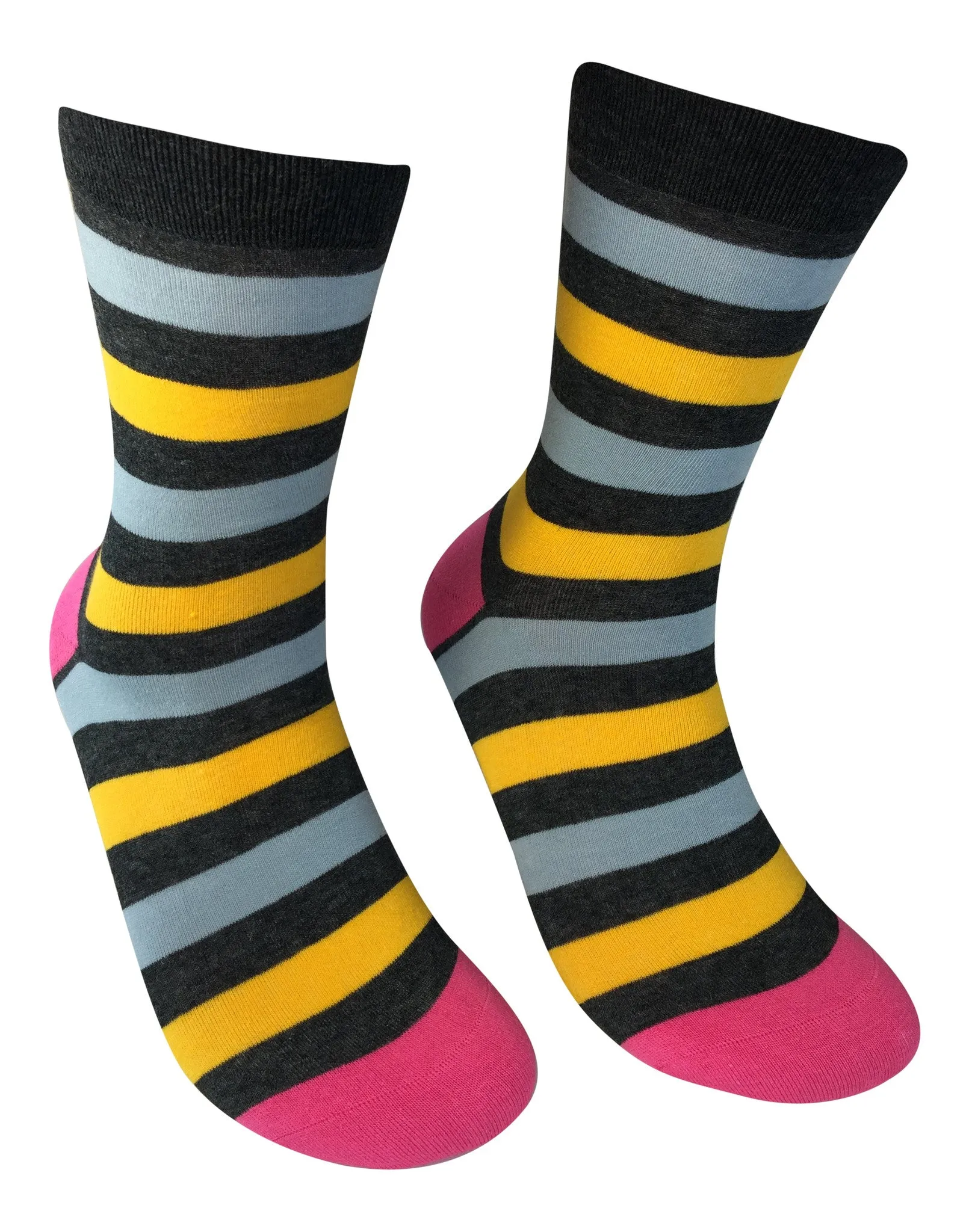 5 Pair Men Matching Fashion Dress Socks Gift Box-Groomsmen Weddings Party Socks