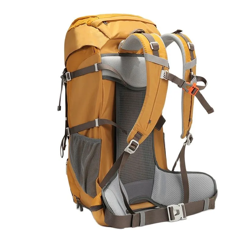 50L waterproof backpack mountaineering bag men's wear-resistant travel hiking camping backpack