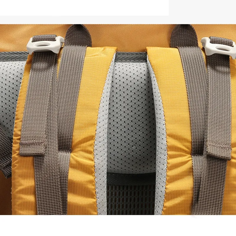 50L waterproof backpack mountaineering bag men's wear-resistant travel hiking camping backpack
