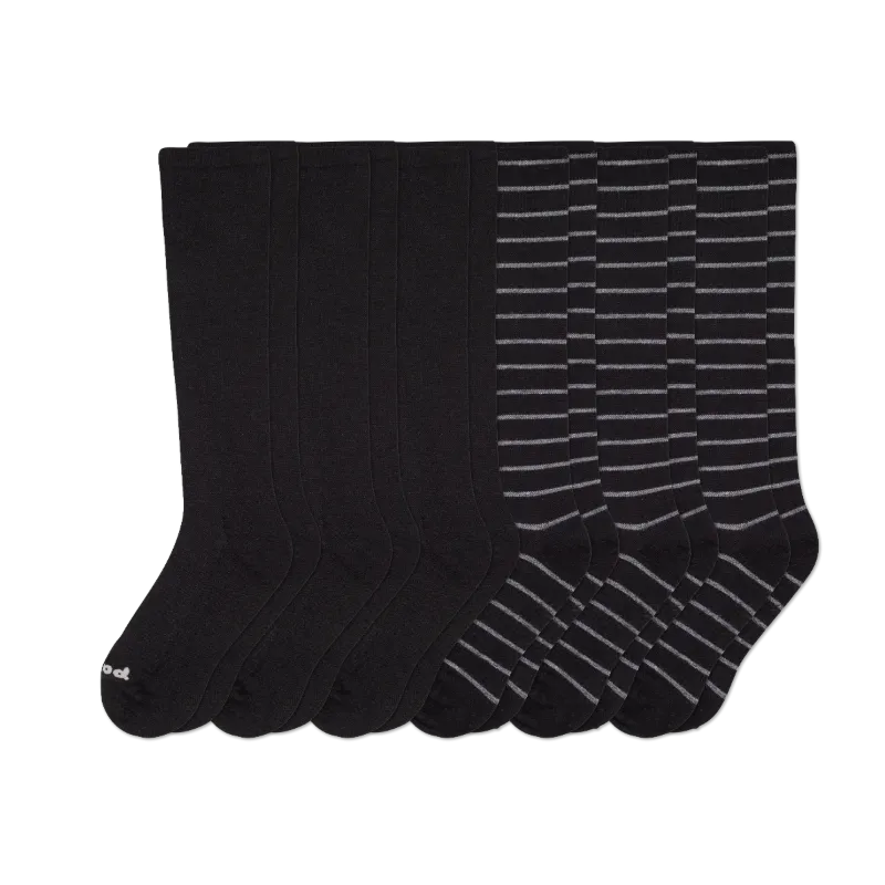6 Pack - Men's Compression Socks