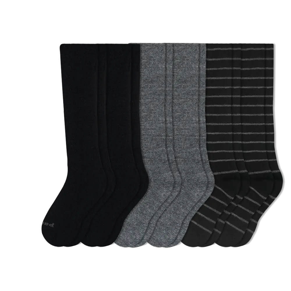 6 Pack - Men's Compression Socks