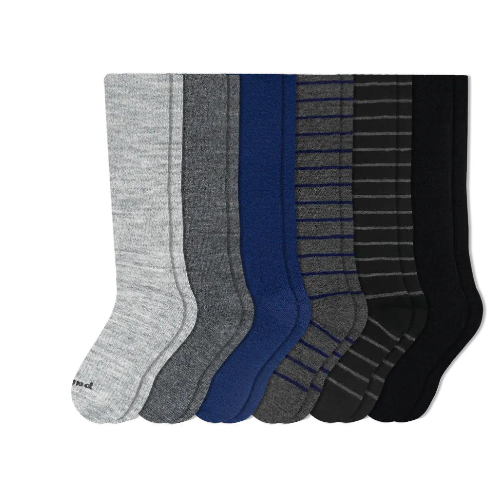 6 Pack - Men's Compression Socks
