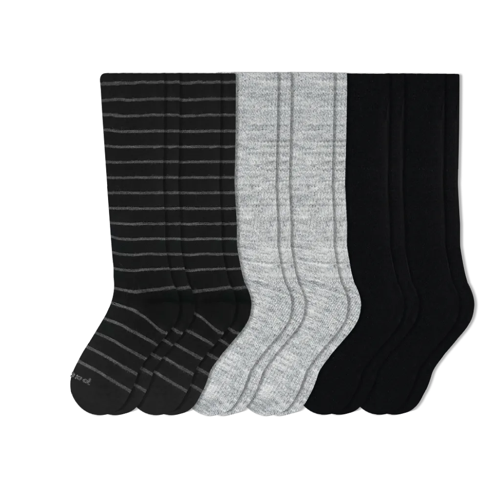 6 Pack - Men's Compression Socks