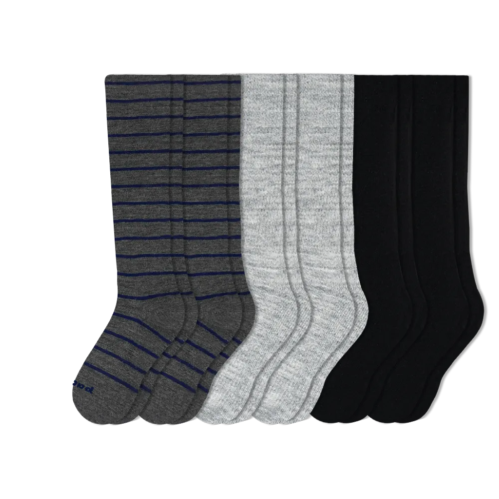 6 Pack - Men's Compression Socks
