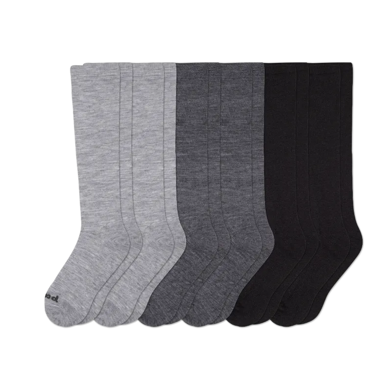 6 Pack - Men's Compression Socks