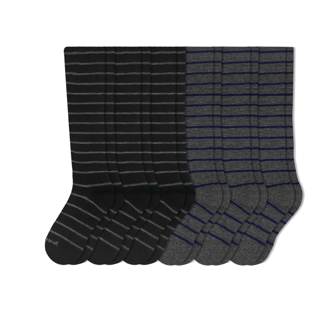 6 Pack - Men's Compression Socks