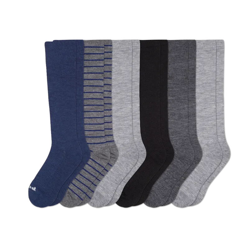 6 Pack - Men's Compression Socks