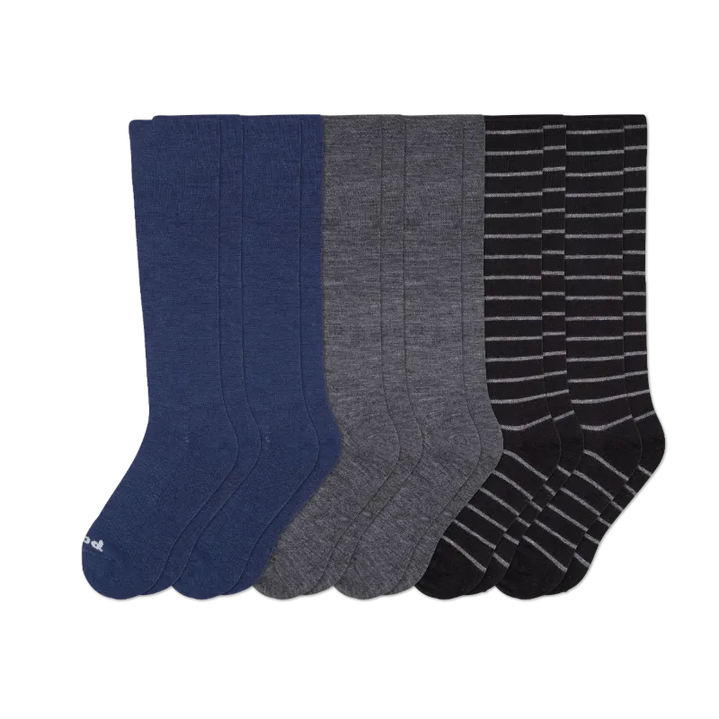 6 Pack - Men's Compression Socks