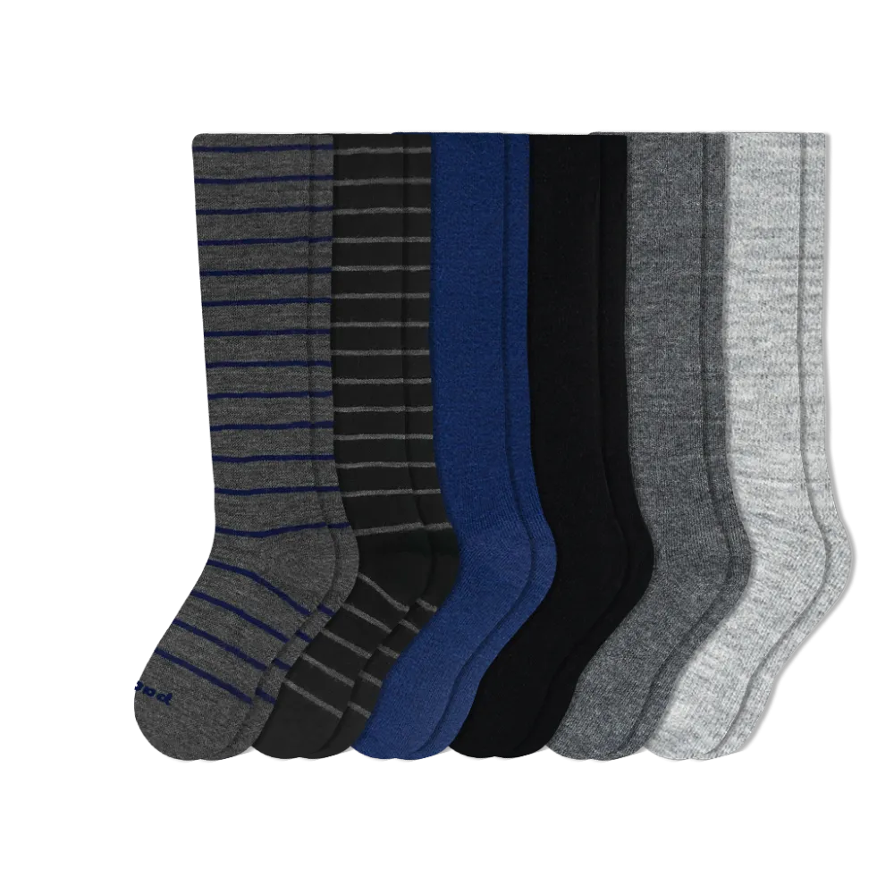 6 Pack - Men's Compression Socks