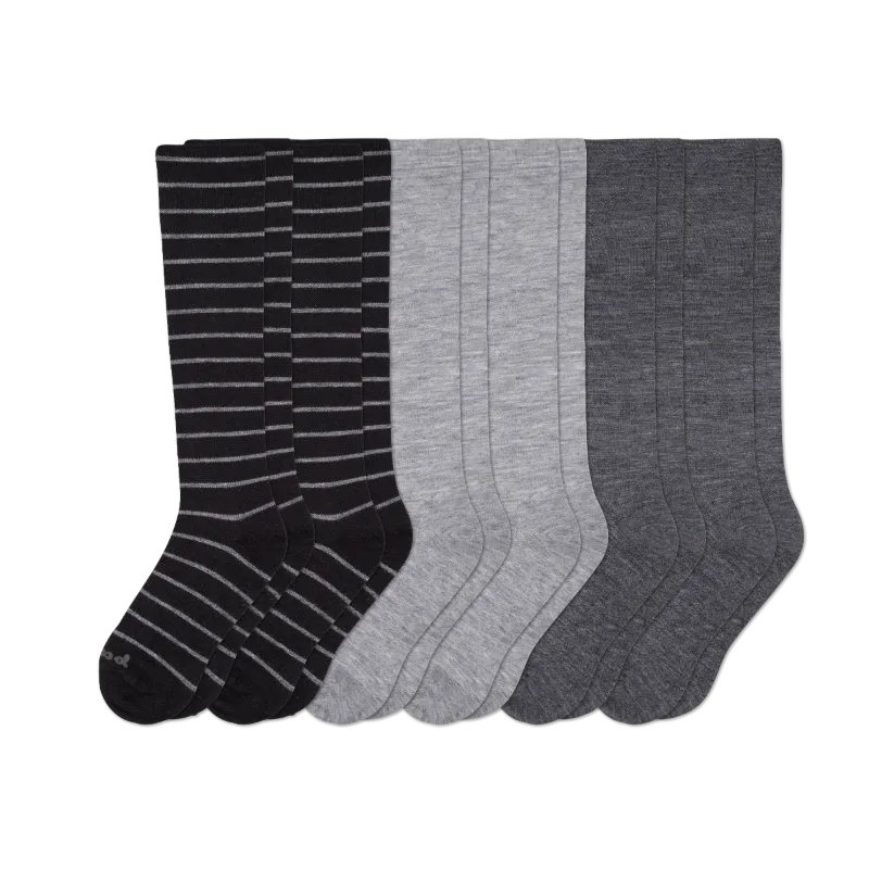 6 Pack - Men's Compression Socks