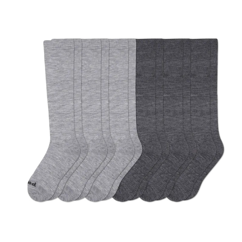 6 Pack - Men's Compression Socks