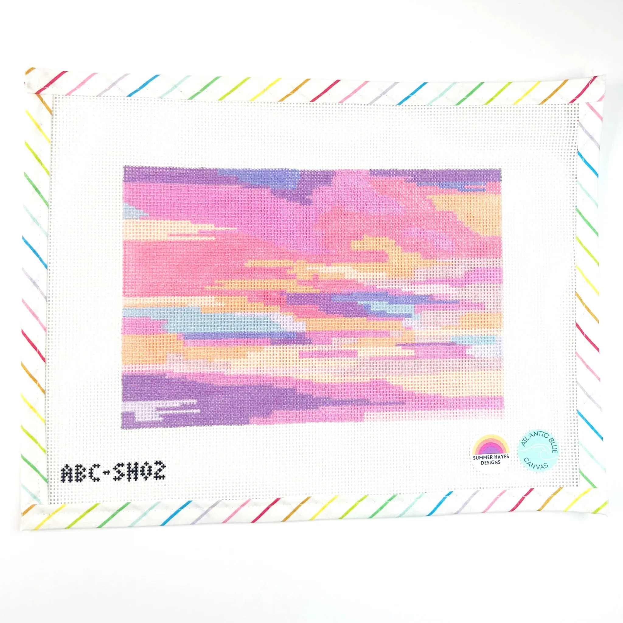 ABC-Sh02 Carolina Cotton Candy Sky Clutch