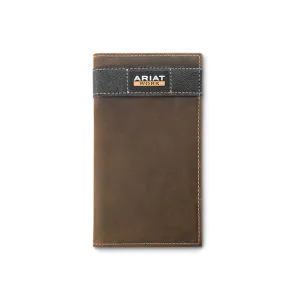 Ariat Rodeo Work Brown Logo Wallet - A3400102