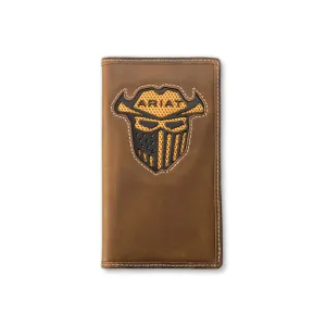 Ariat Rodeo Work Incognito Medium Brown Wallet - A3400644