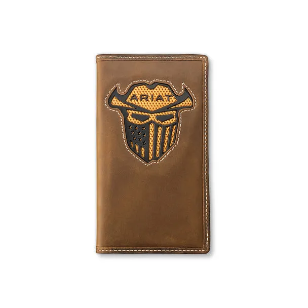 Ariat Rodeo Work Incognito Medium Brown Wallet - A3400644