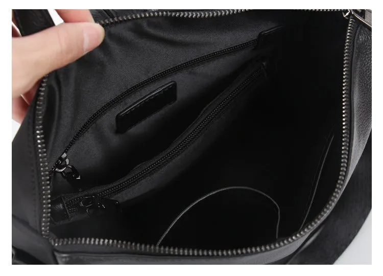 Black Backpack Womens Convertible Backpack Handbag Nylon Rucksack Backpack