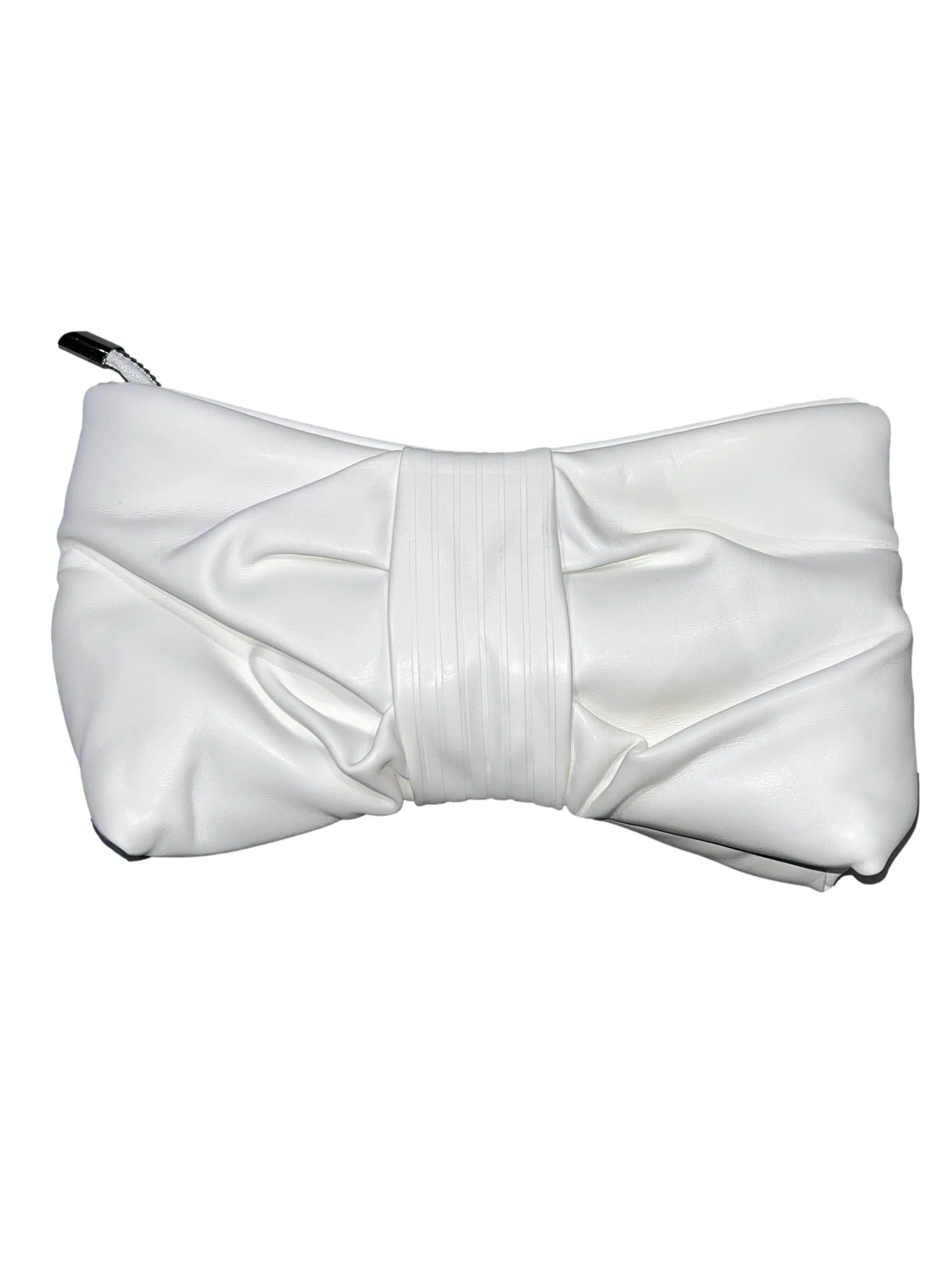 Bow Shaped Shoulder Bag - White