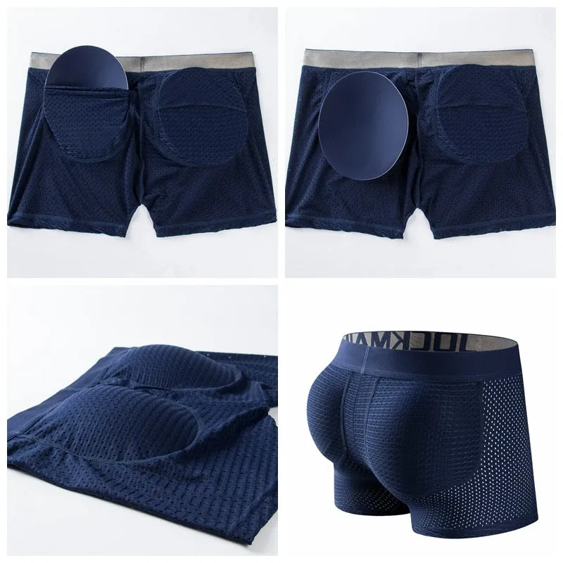 Breathable Ice Mesh Hip Lift Underwear