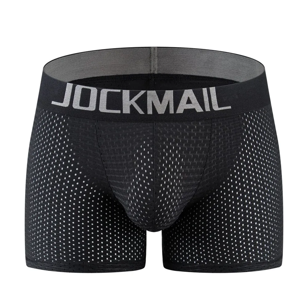 Breathable Ice Mesh Hip Lift Underwear