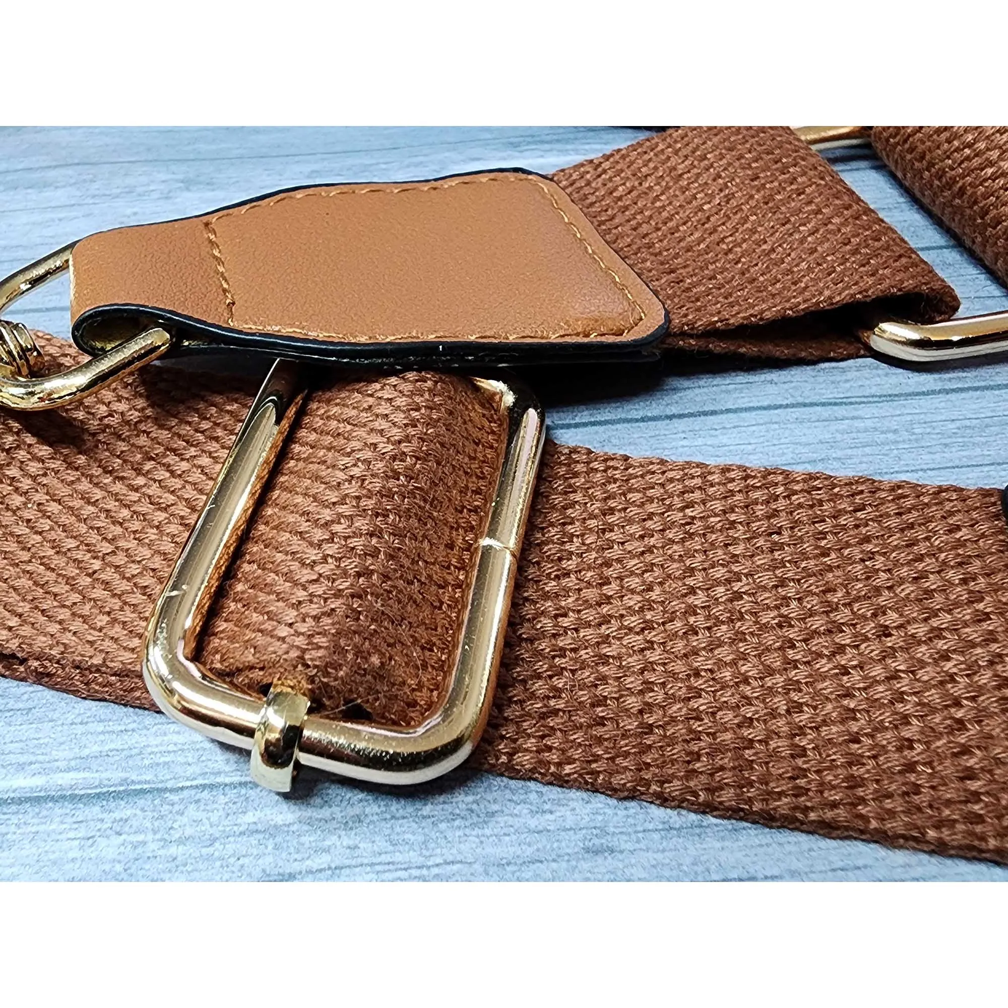 BROWN Purse & Bag Straps | 34 - 56 Inch Crossbody purse straps