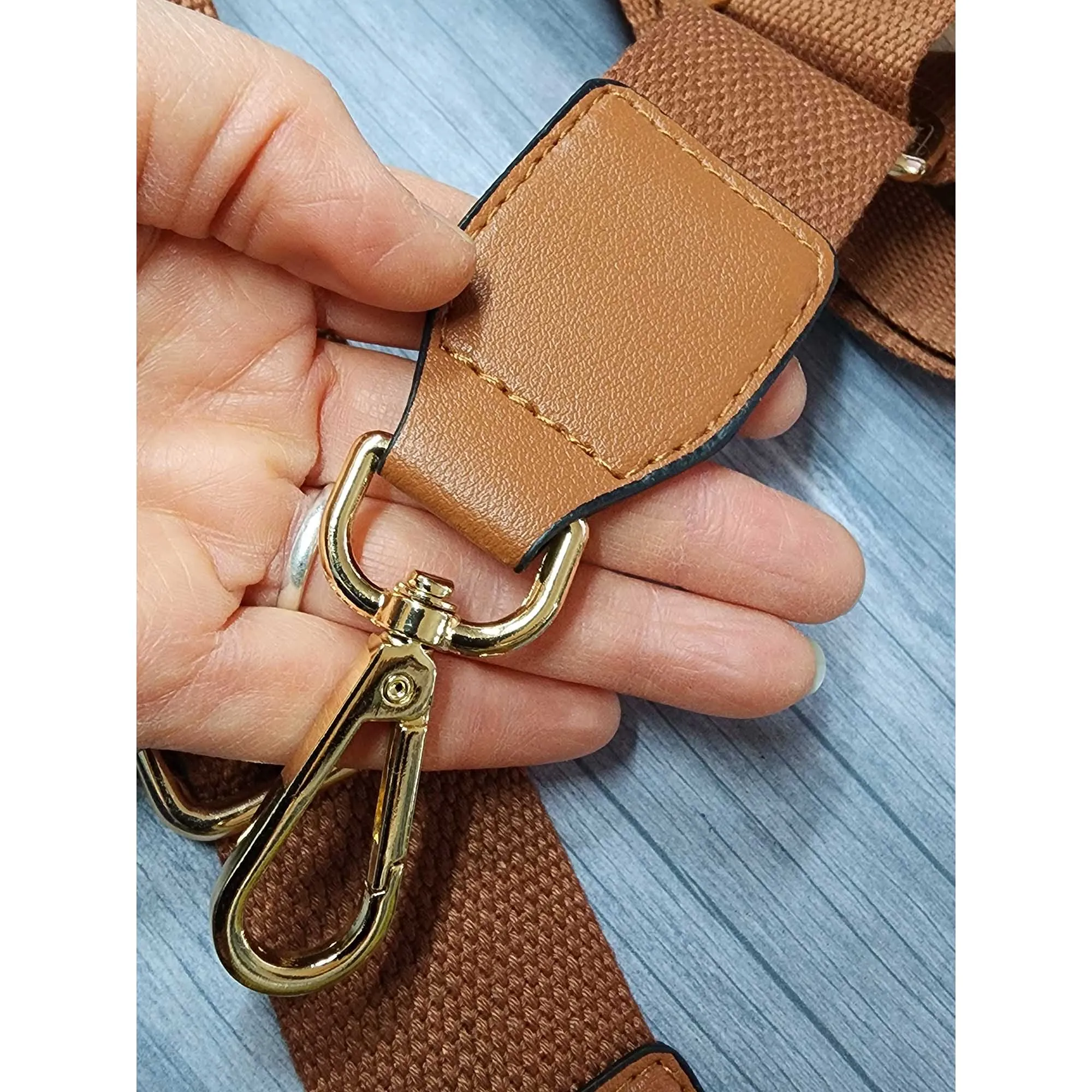 BROWN Purse & Bag Straps | 34 - 56 Inch Crossbody purse straps