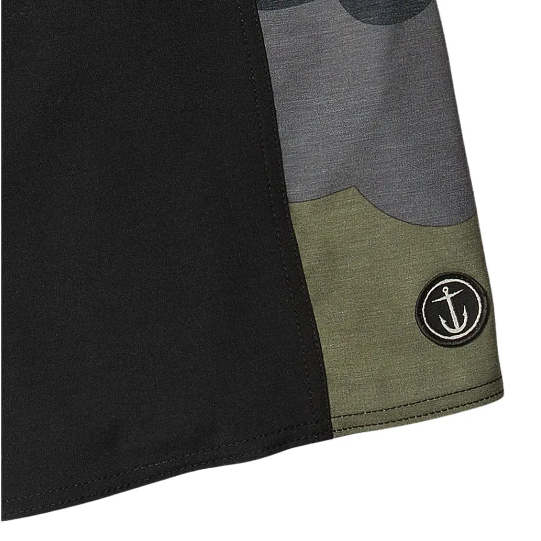 Captain Fin Co Keyhole Pack Boardshorts - Black