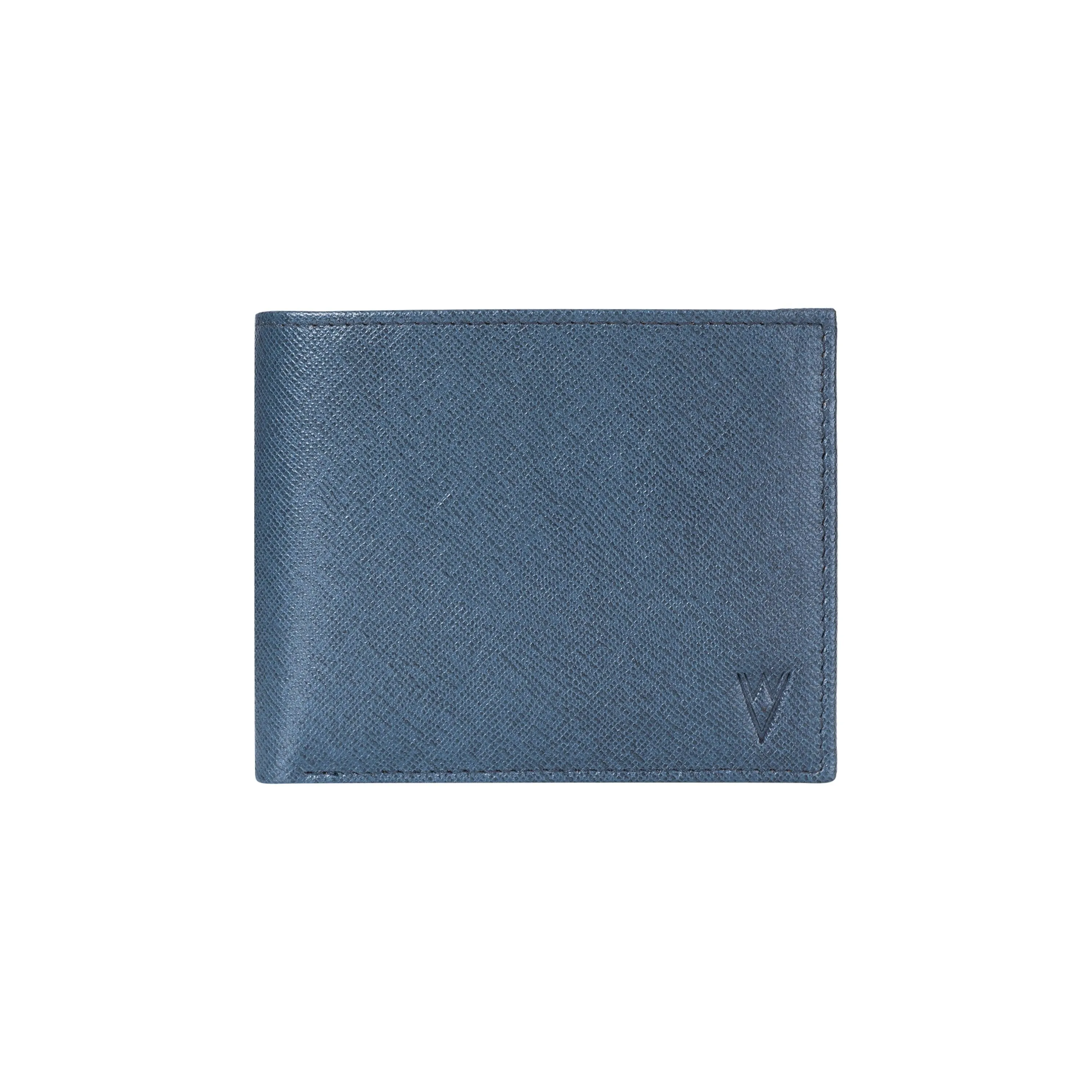 De Rigor Bi Fold Men Wallet Blue