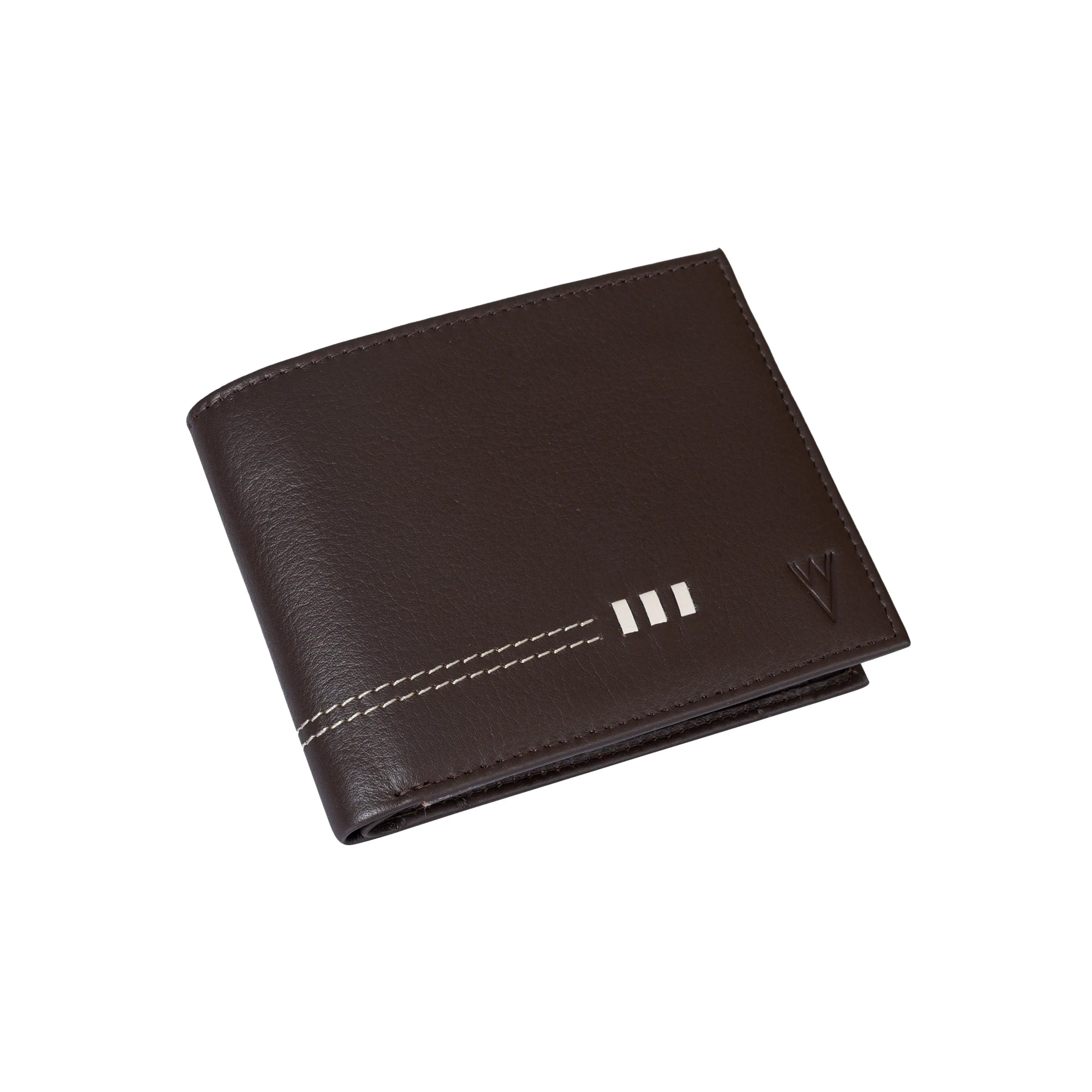 De Rigor Bi Fold Men Wallet Brown