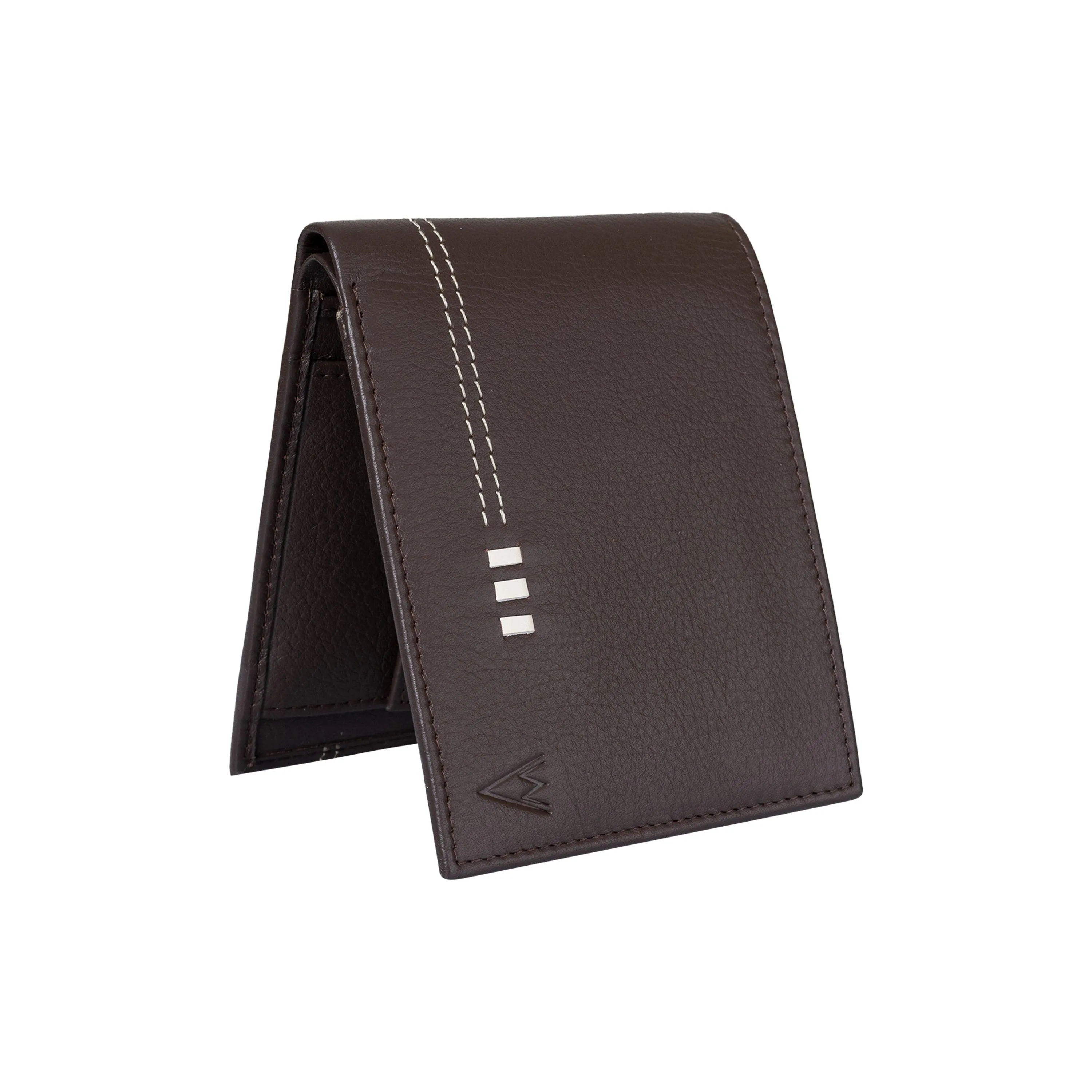 De Rigor Bi Fold Men Wallet Brown