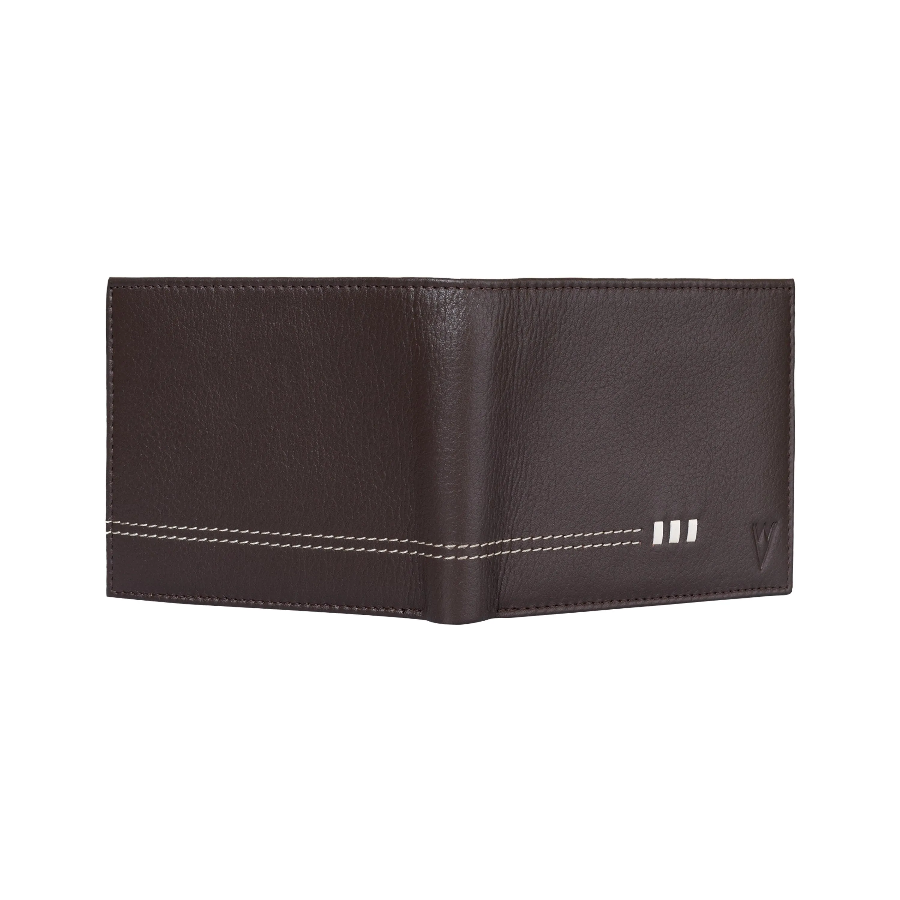 De Rigor Bi Fold Men Wallet Brown