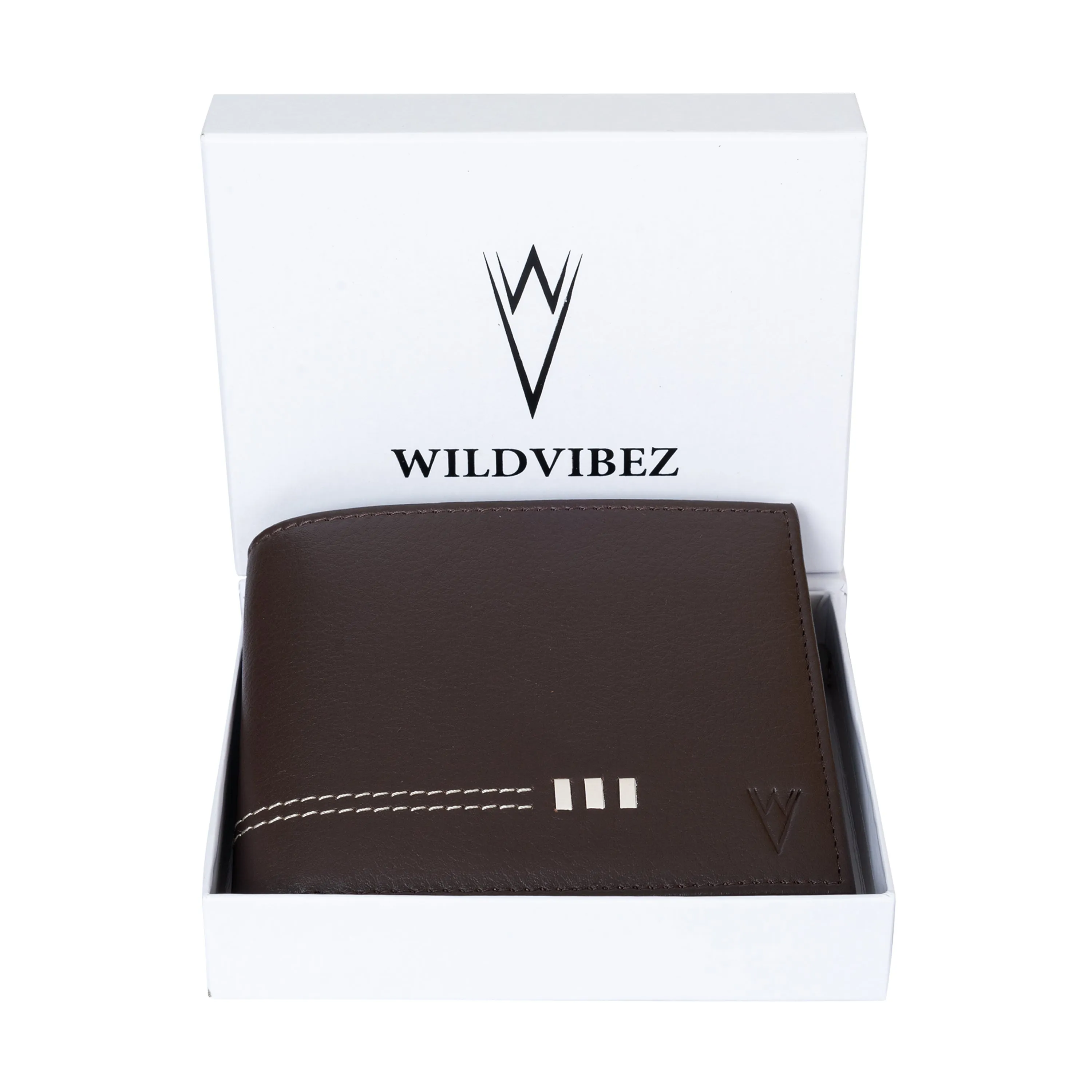 De Rigor Bi Fold Men Wallet Brown