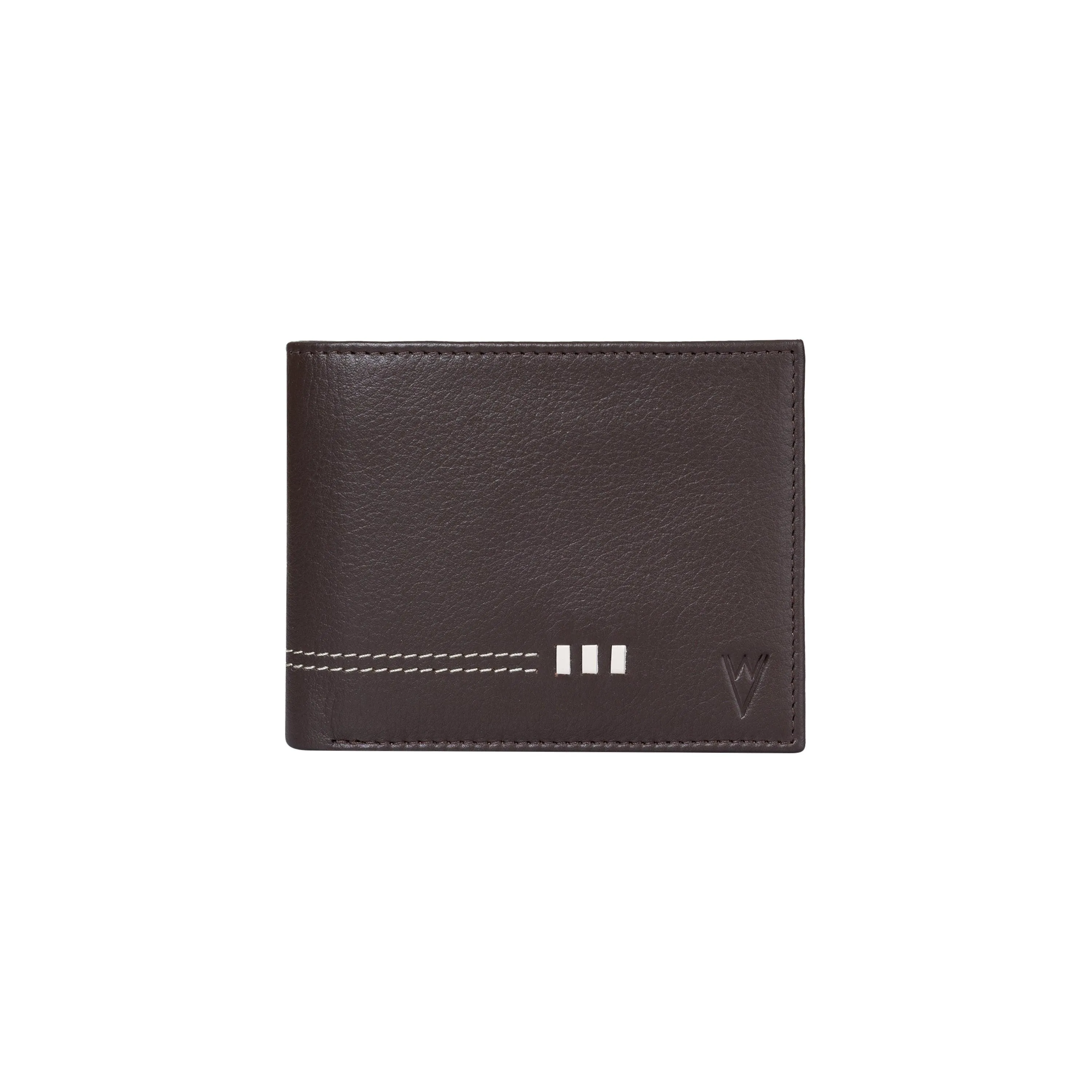 De Rigor Bi Fold Men Wallet Brown