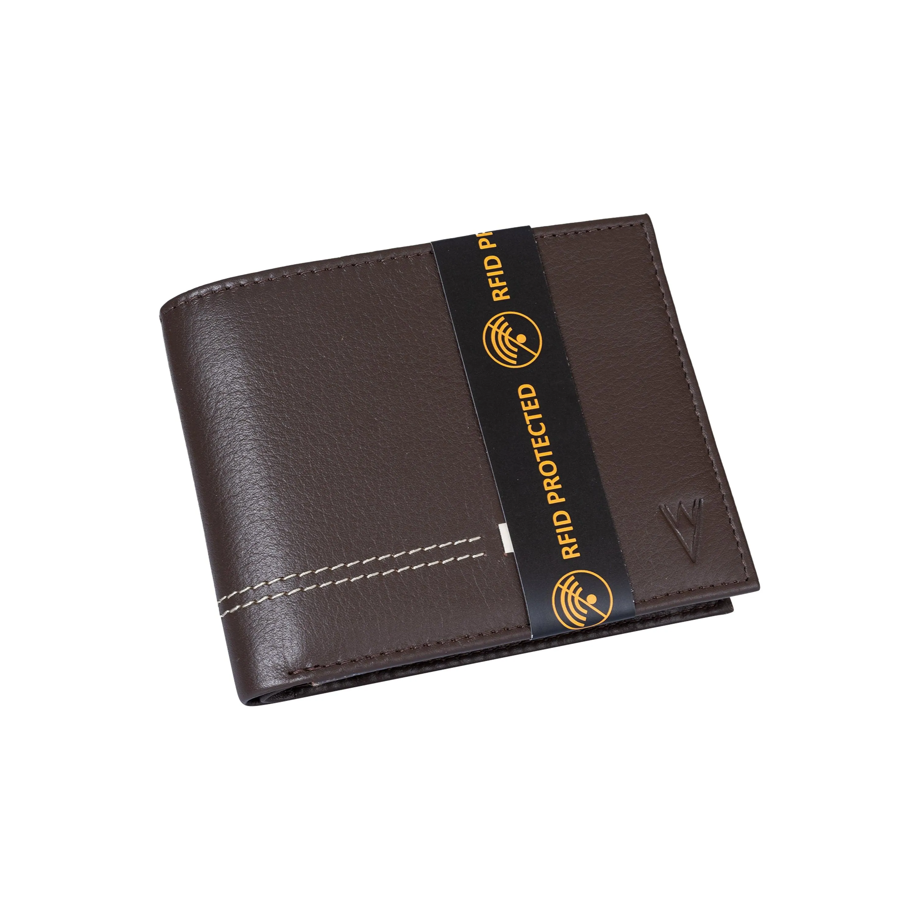 De Rigor Bi Fold Men Wallet Brown