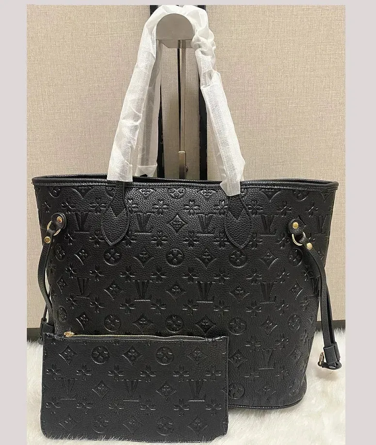 designer bag Large Capacity Embossed Flower Tote Bag Fashion Sac Femme Leather Women Shoulder Bags Messenger Handbag Lady Clutch Purse Female backpack Shopping Bag