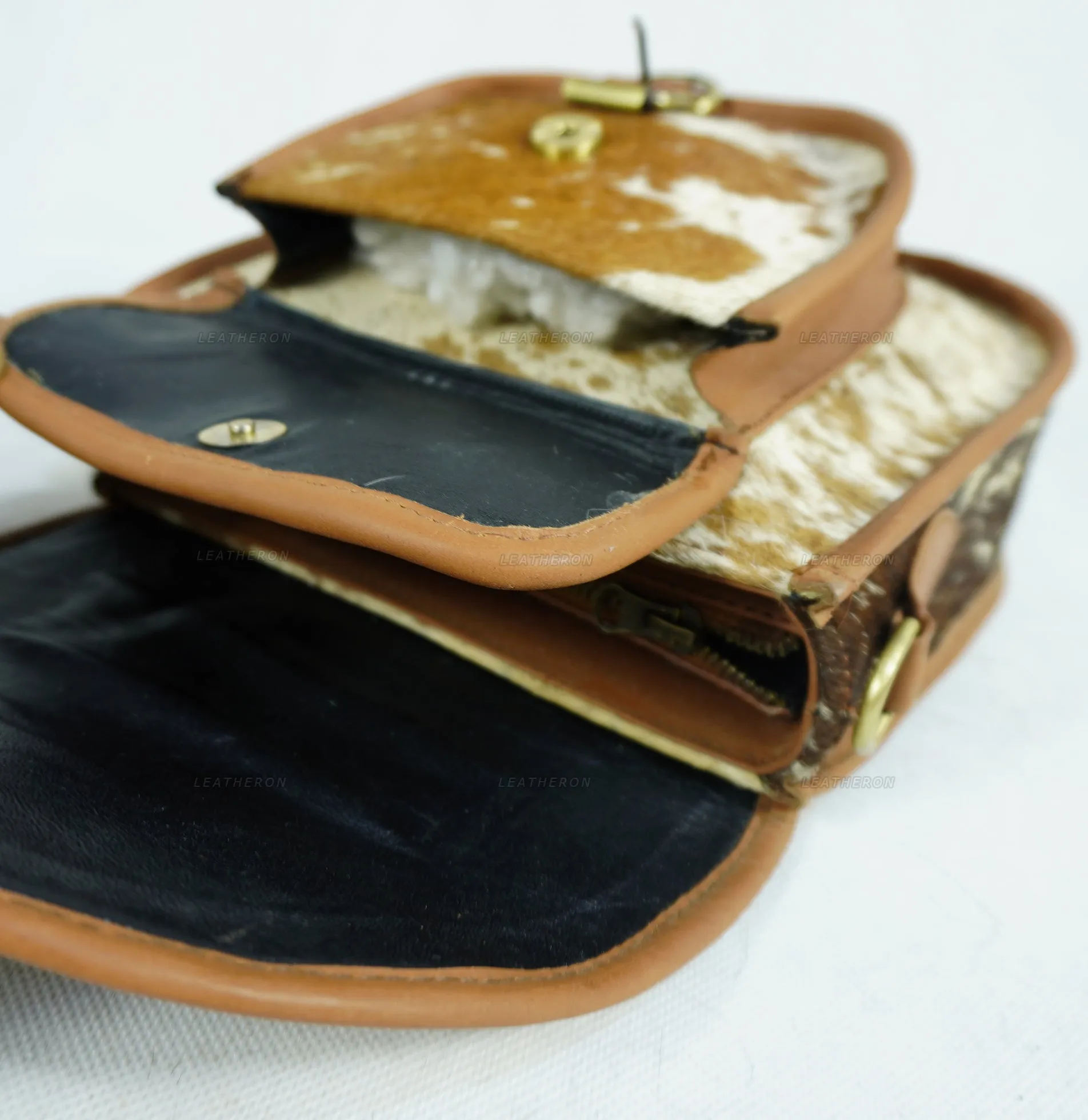 Discover the Perfect Handmade Cowhide Leather Cross Body Bag