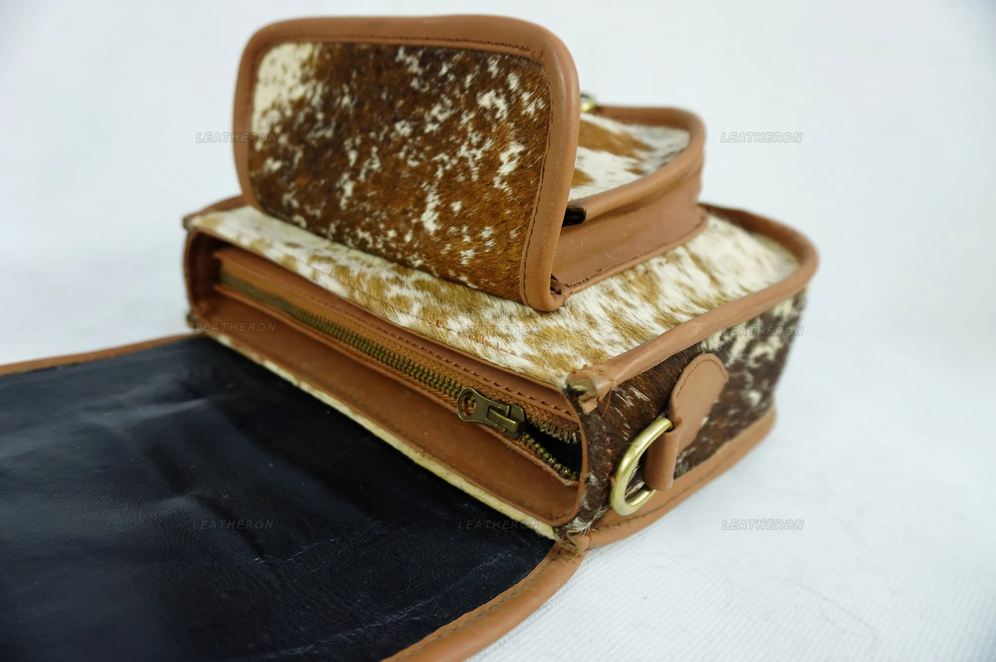 Discover the Perfect Handmade Cowhide Leather Cross Body Bag
