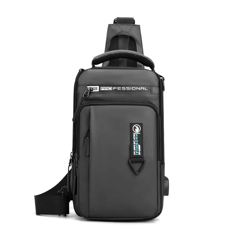 Durable Comfortable Cool Men's Multifunctional Charging Bags