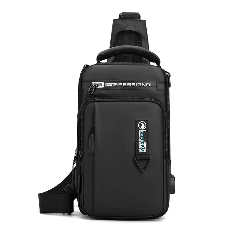 Durable Comfortable Cool Men's Multifunctional Charging Bags