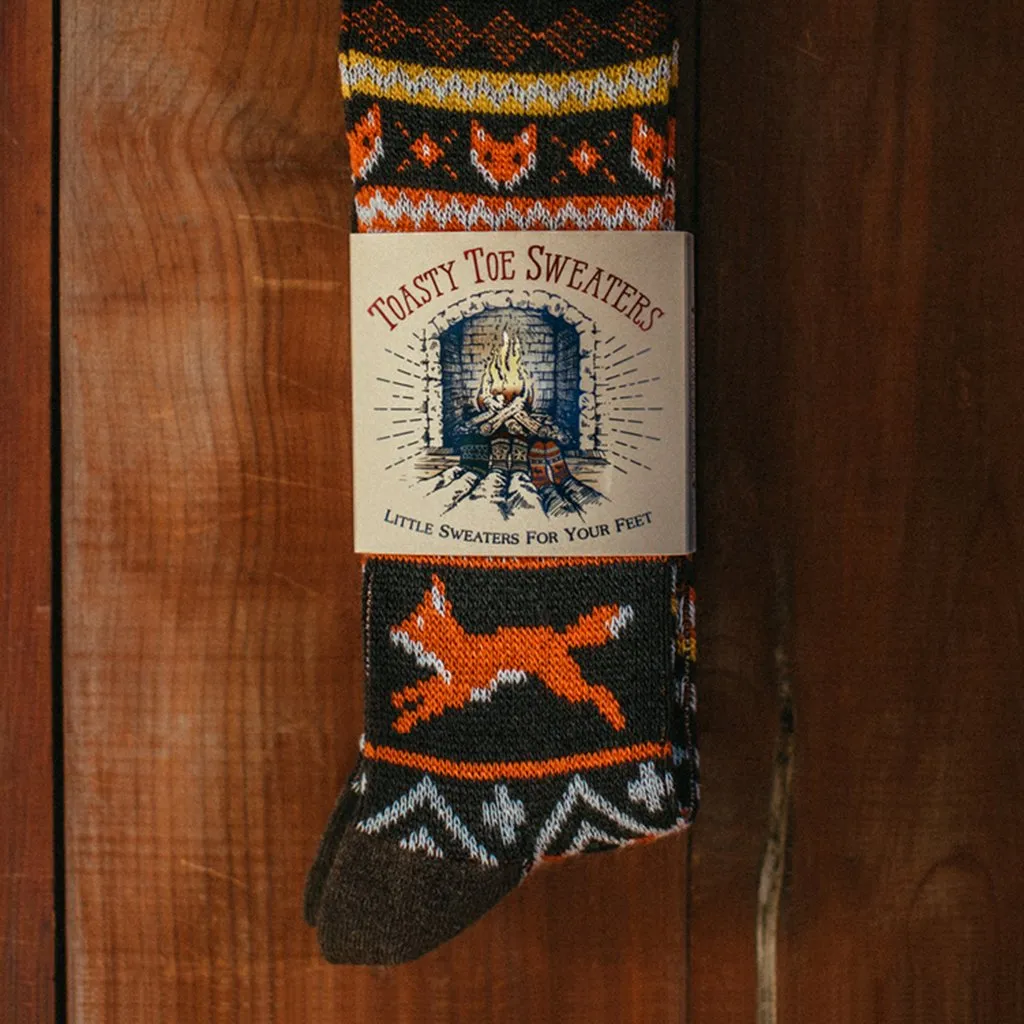 Fantastic Fox Socks by Kiel James Patrick