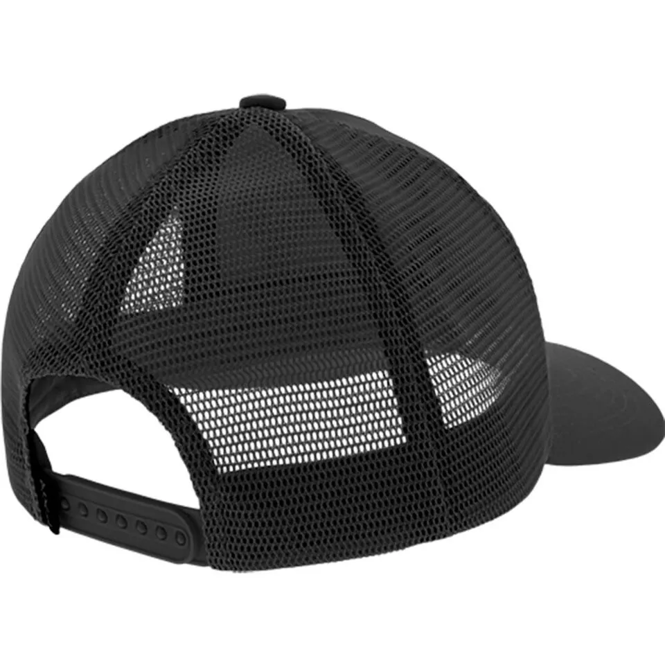 FXR Race Div Hat Snap Back Trucker Flat Brim Cotton Dark Steel/Tranquil Blue