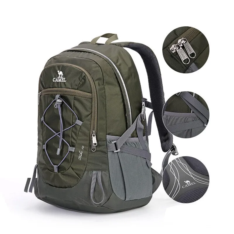 Golden Camel 30L Outdoor Water Backpack Hiking Backpack Men's Leisure Backpacks for Camping Travel Hiking