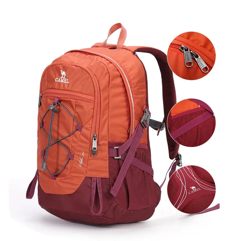 Golden Camel 30L Outdoor Water Backpack Hiking Backpack Men's Leisure Backpacks for Camping Travel Hiking