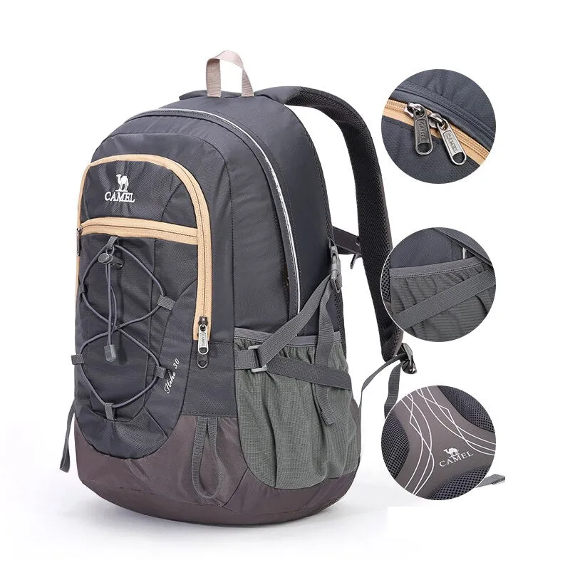 Golden Camel 30L Outdoor Water Backpack Hiking Backpack Men's Leisure Backpacks for Camping Travel Hiking