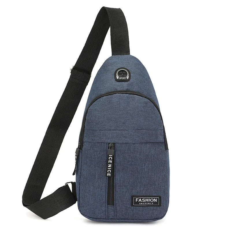 Graceful Men's Durable Fashion Korean Style Men's Chest Bags