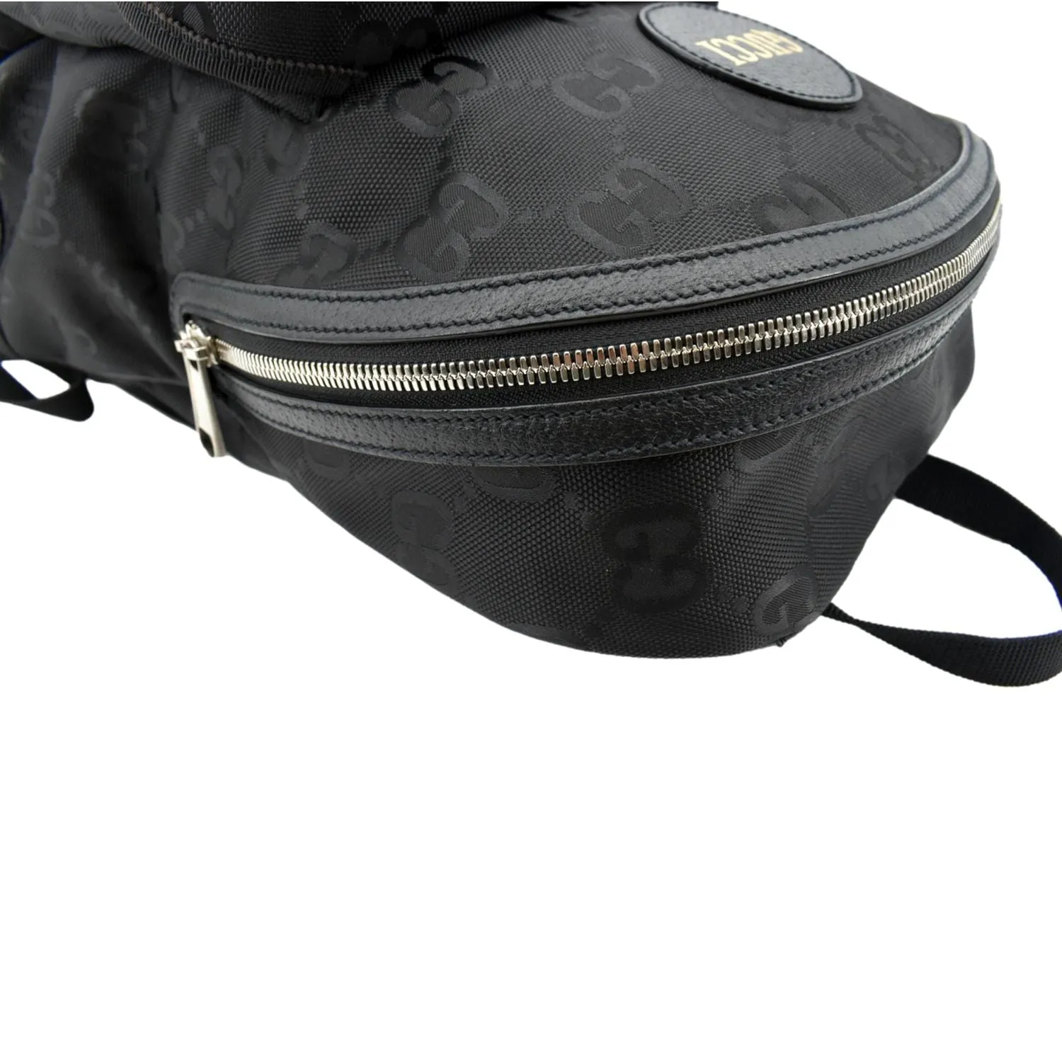 GUCCI Off The Grid GG Nylon Backpack Bag Black 644992