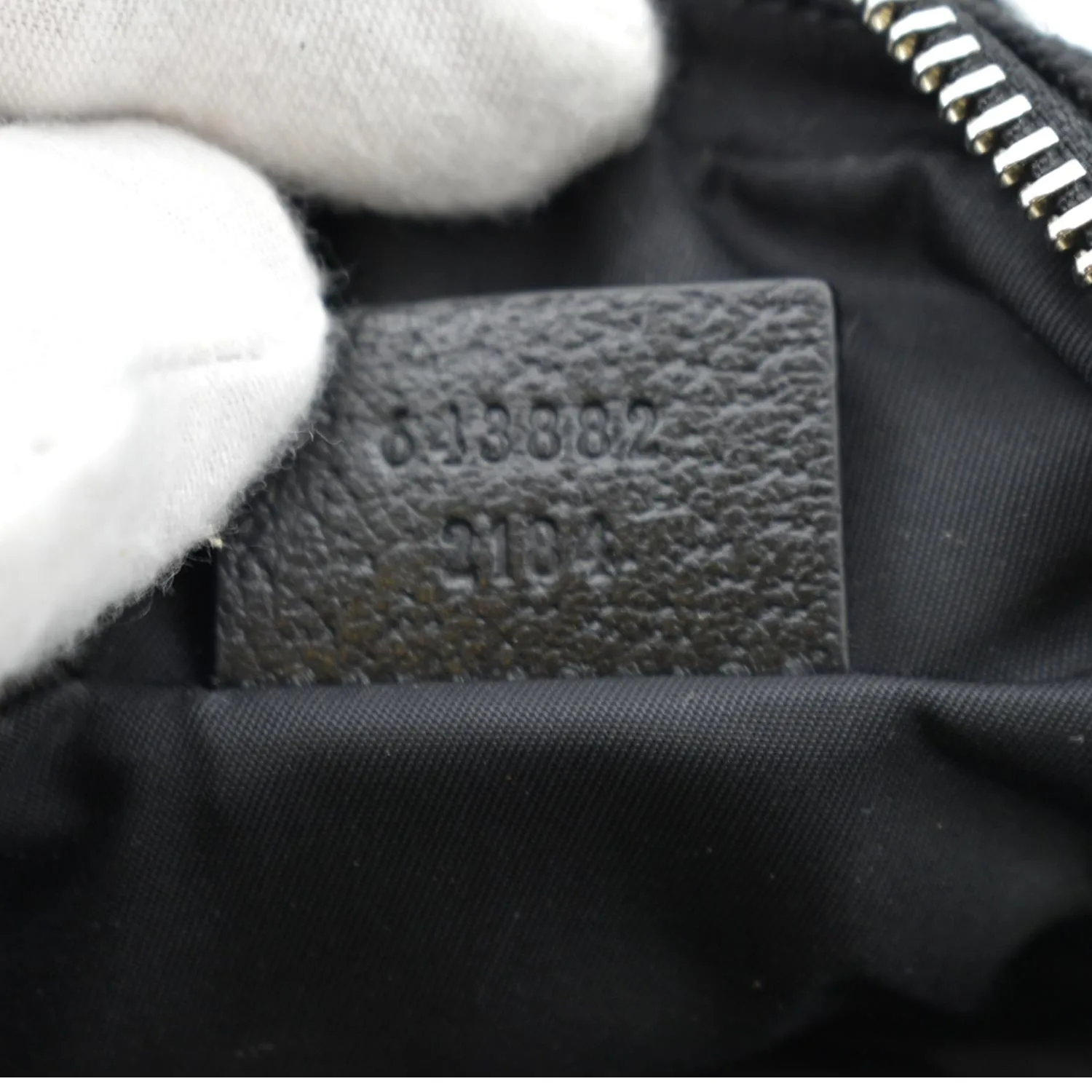 GUCCI Off The Grid Mini Nylon Crossbody Bag Black 643882