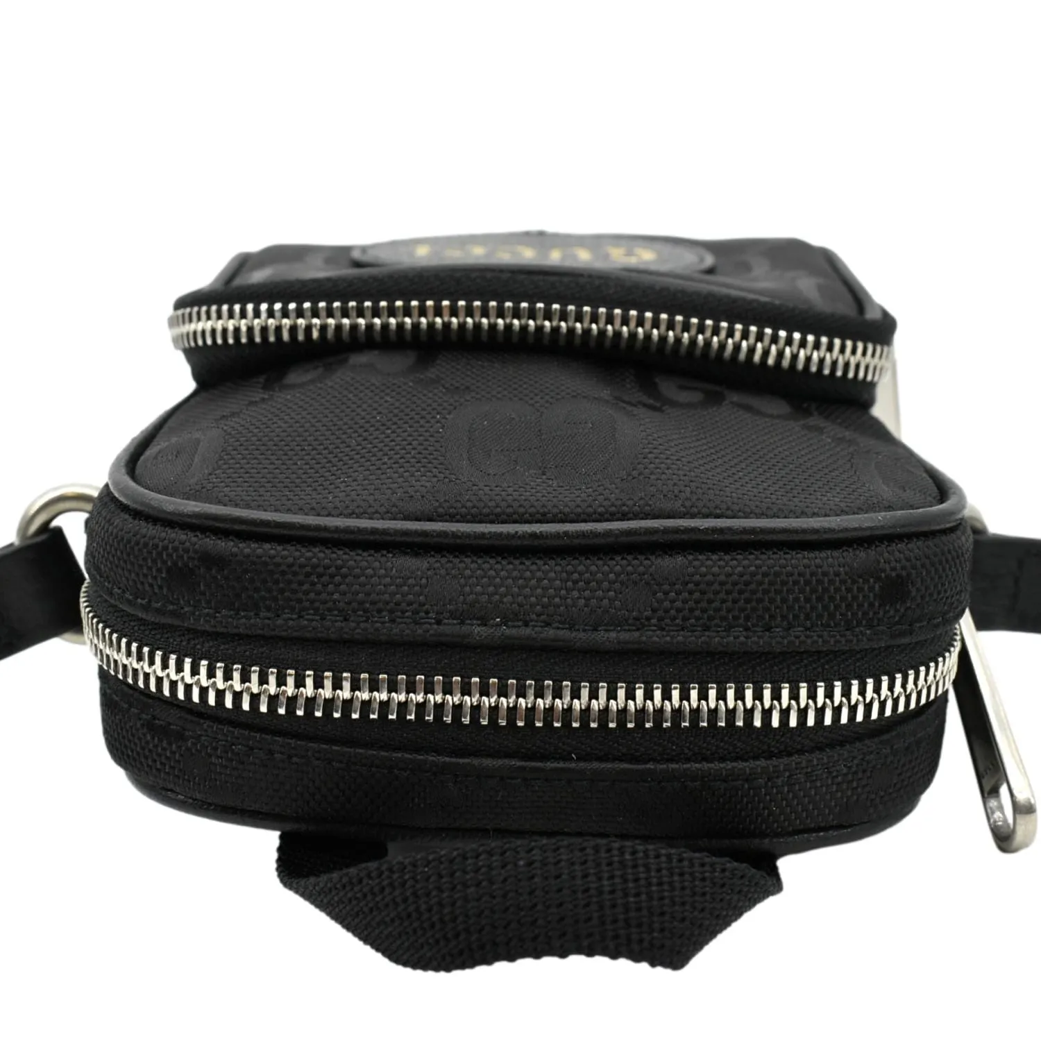 GUCCI Off The Grid Mini Nylon Crossbody Bag Black 643882