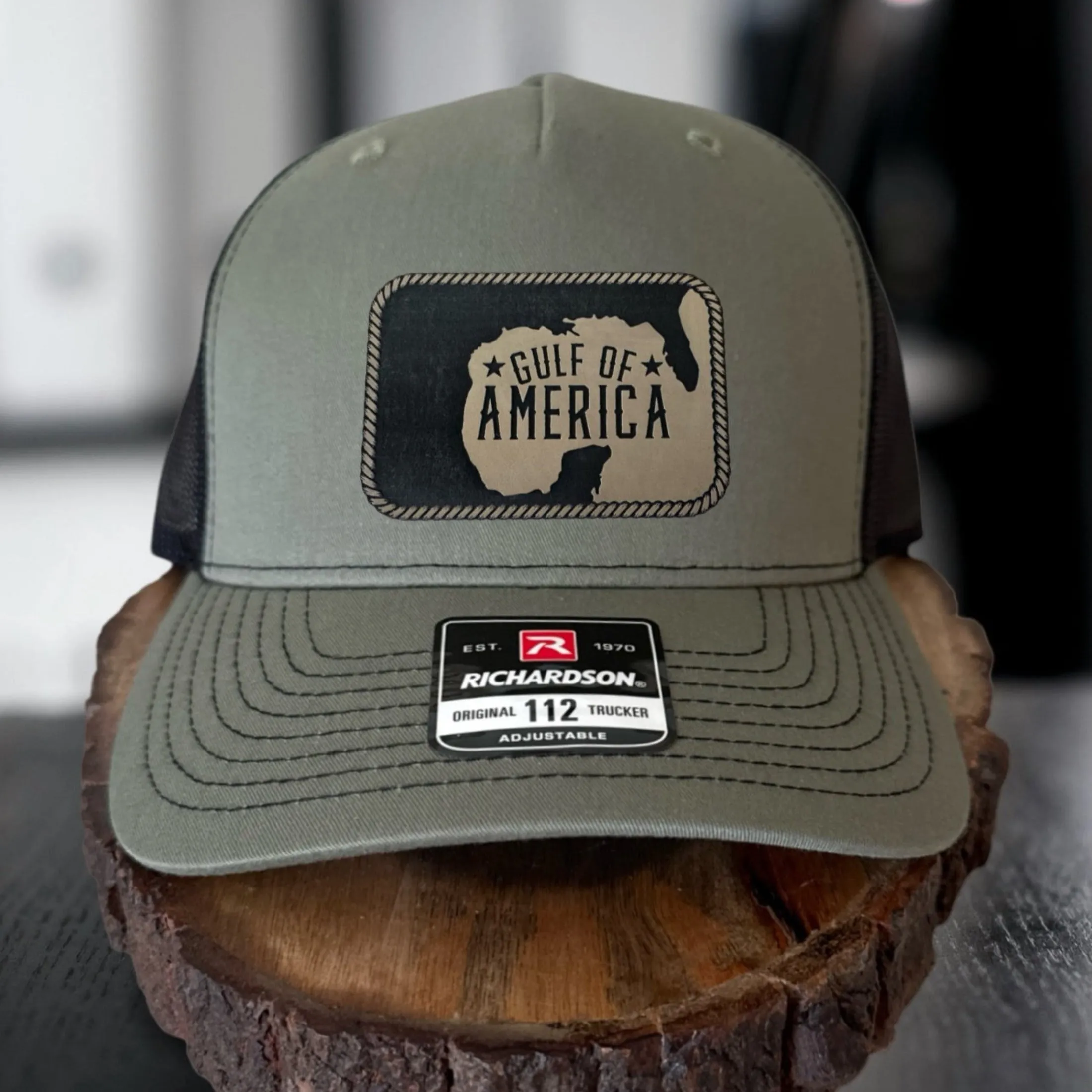 Gulf of America Hat - Richardson 112 Trucker - Patriotic Cap