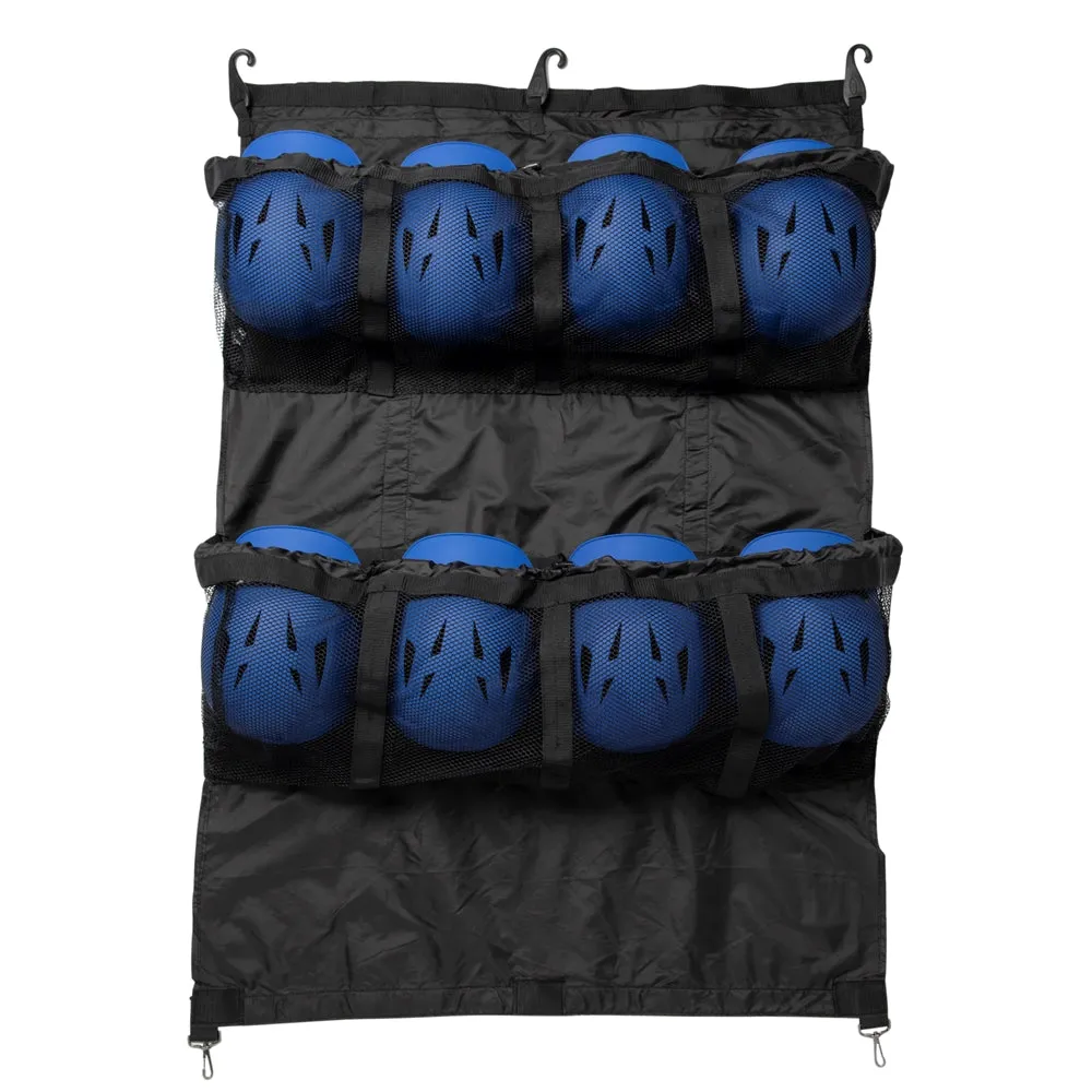 Hanging 8 Helmet Fence/Carry Bag